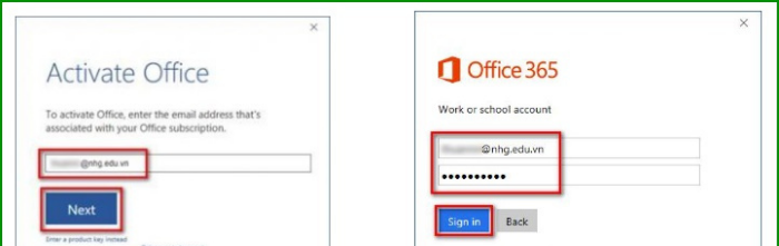 Cách cài đặt Office 365 bản quyền mua tại Foxfio.com - Foxfio.com