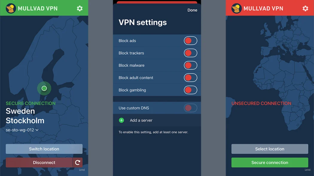 Tài khoản Mullvad VPN