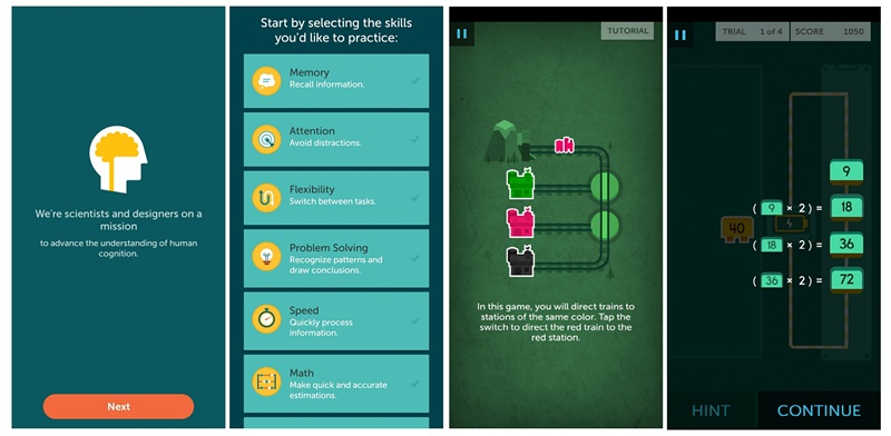Các tính năng chính của tài khoản Lumosity Premium
