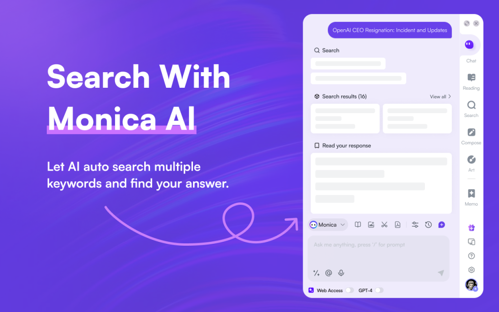 Tài khoản Monica AI là gì?
