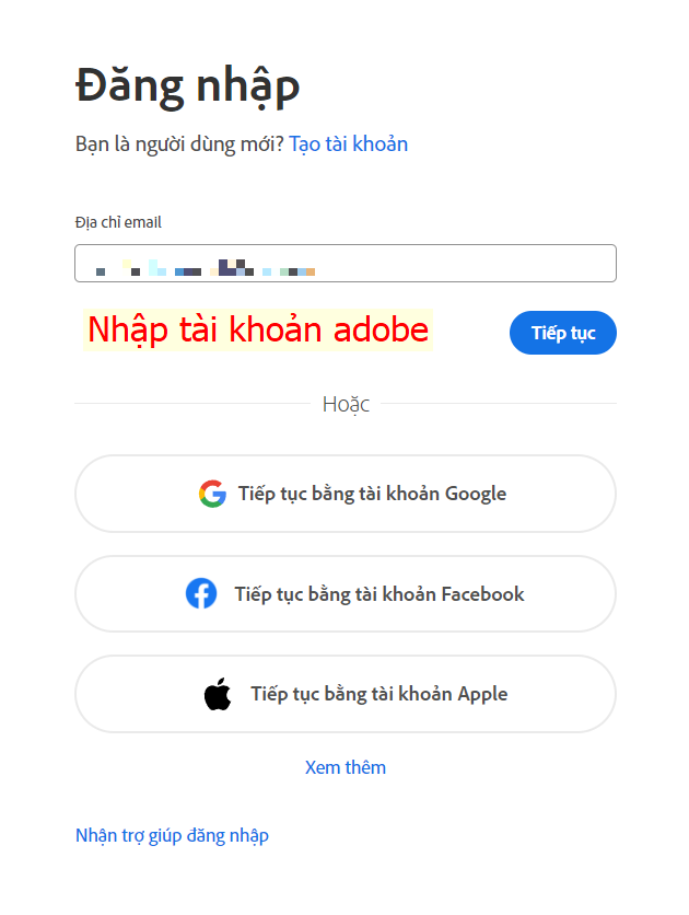 Cách đăng nhập và update lại gói Adobe bản quyền sau khi nâng cấp 3 Cách đăng nhập và update lại gói Adobe bản quyền sau khi nâng cấp - Foxfio.com
