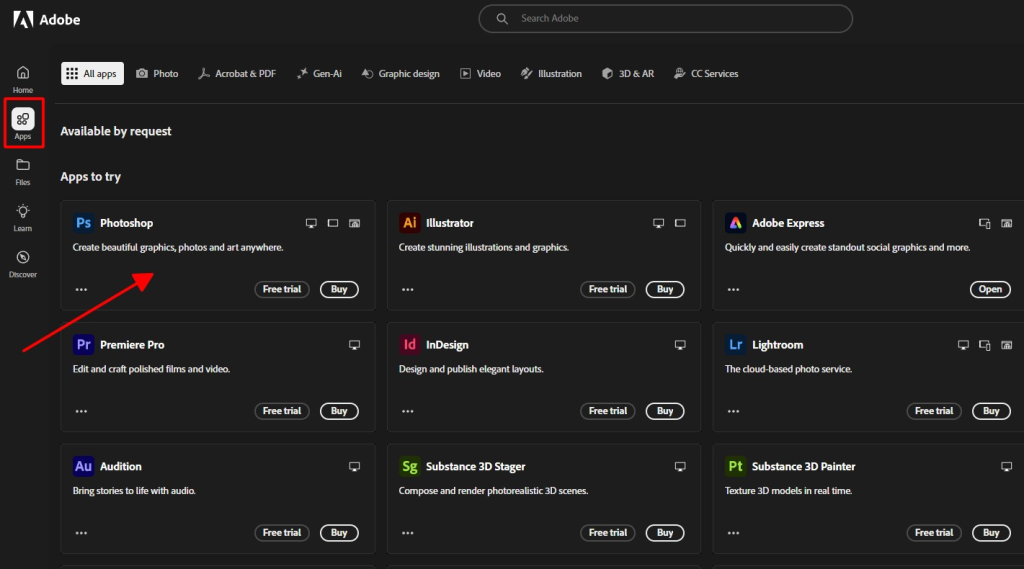 Cách đăng nhập và update lại gói Adobe bản quyền sau khi nâng cấp 10 Cách đăng nhập và update lại gói Adobe bản quyền sau khi nâng cấp - Foxfio.com